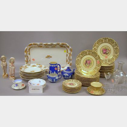 Assortment of China and Glass Tableware