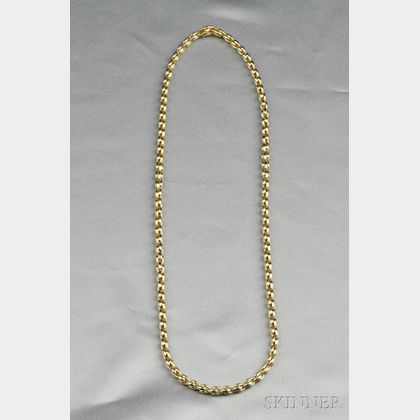 18kt Bicolor Gold Chain, Chimento