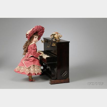 Roullet et Decamps Fillette Piano Automaton