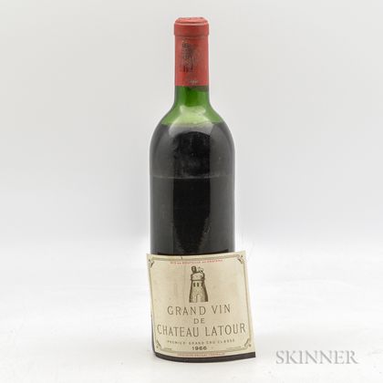 Chateau Latour 1966, 1 bottle 