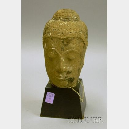 Sandstone Head of the Buddha