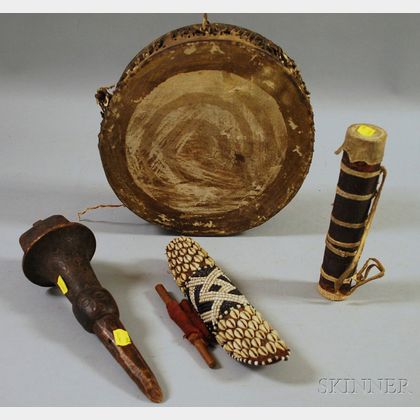 Four Assorted African Items