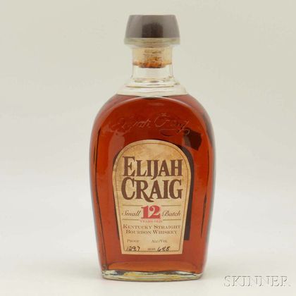 Elijah Craig Small Batch 12 Years Old, 1 bottle 