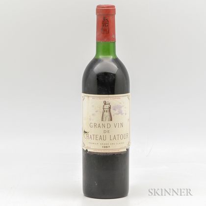Chateau Latour 1967, 1 bottle 