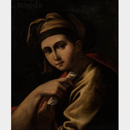 Continental School, 19th Century Copy of an Old-Master Style Sibyl