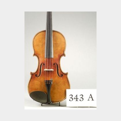 German Violin, Robert Dolling, Marchneukirchen, c. 1930