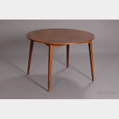Mid-century Modern Hardwood Table