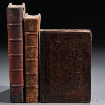 English Theological Books, Three, 1653-1733.