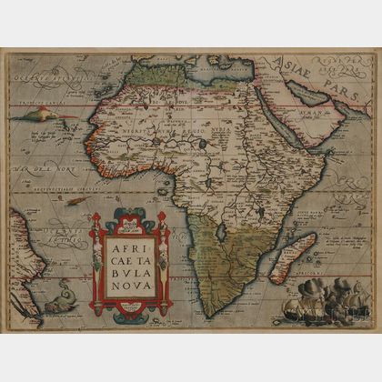 Africa. Abraham Ortelius (1527-1598) Africae Tabula Nova