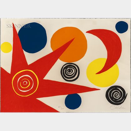 Alexander Calder (American, 1898-1976) Untitled (Sun and Moon)