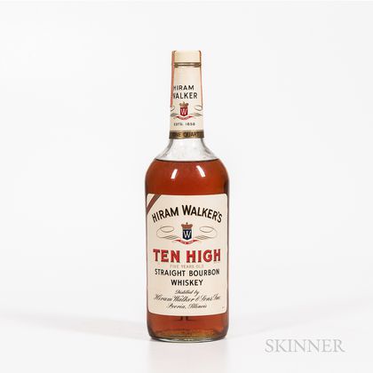 Hiram Walker 10 High 5 Years Old, 1 quart bottle Spirits cannot be shipped. Please see http://bit.ly/sk-spirits for more info. 