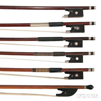 Six Violin Bows