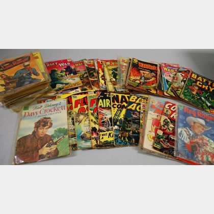 Seventy-two Assorted Golden Age Comic Books