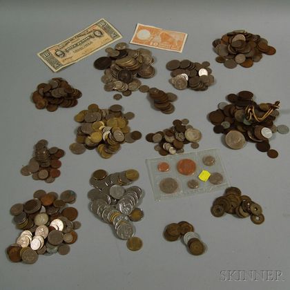 Small Group of Miscellaneous Currency