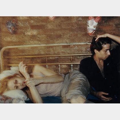 Nan Goldin (American, b. 1953) Greer and Robert on the Bed, New York