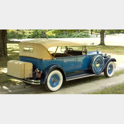 *1930 Packard Deluxe Eight Phaeton, Vin # 185236, Model 740