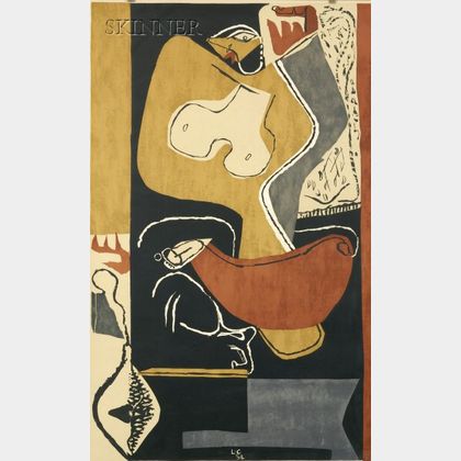 Charles-Edouard Jeanneret, called Le Corbusier (Swiss/French, 1887-1956) Femme à la main levée