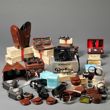 Group of Rollei Accessories