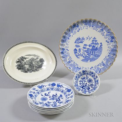 Group of English Ceramic Tableware