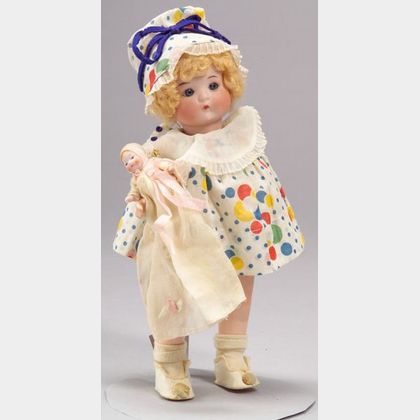 Armand Marseille "Just Me" Bisque Head Doll