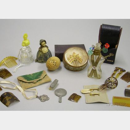 Group of Doll Dresser Items