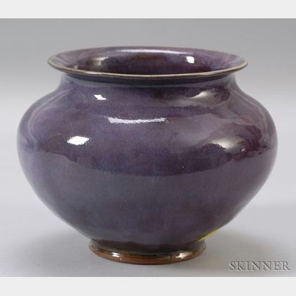 Leon Volkmar Durant Kilns Glazed Art Pottery Vase