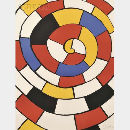 Alexander Calder (American, 1898-1976) Untitled (Spiral)