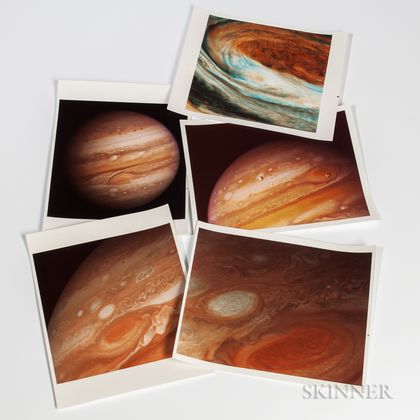 Jupiter, Pioneer and Voyager, Forty-seven NASA Photographs and Other Material.