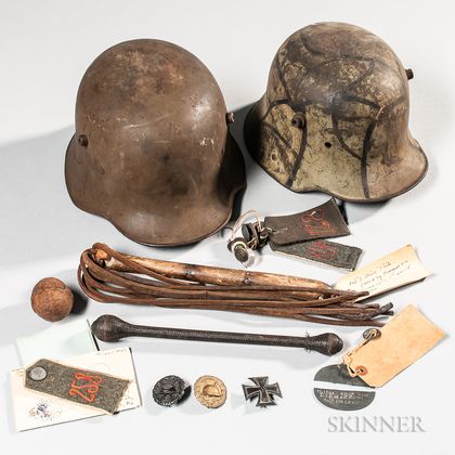 Group of Mostly German WWI Items