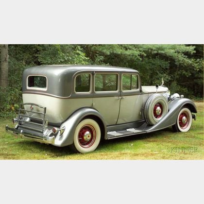 *1934 Packard Std 8 Sedan, Vin # 19901981