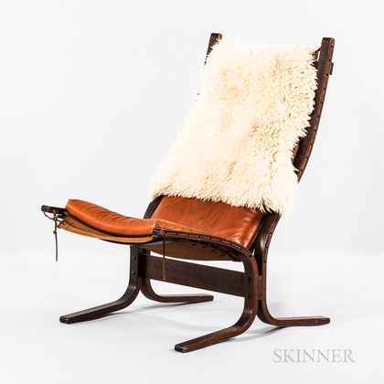 Siesta Chair Attributed to Ingmar Relling for Westnova