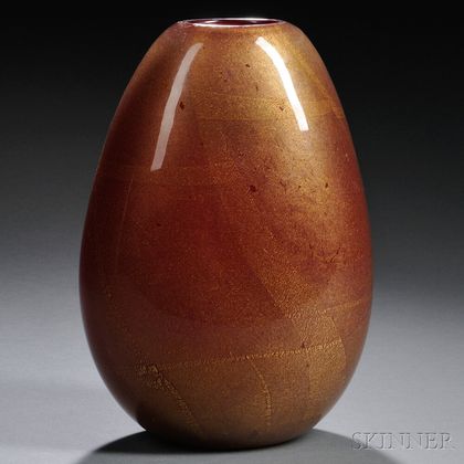 Italian Art Glass Vase 