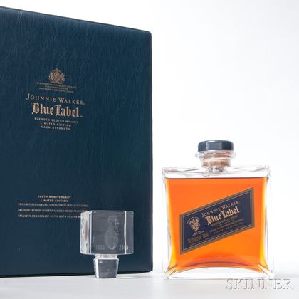 Johnny Walker Blue Label 200th Anniversary, 1 750ml bottle (pc) 