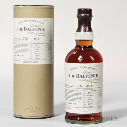 Balvenie Tun 1401, 1 750ml bottle (ot) 