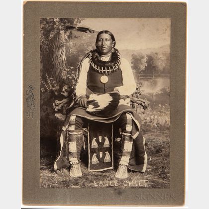 Large Photograph of Sac Fox Eagle Chief