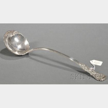 George II Silver Soup Ladle