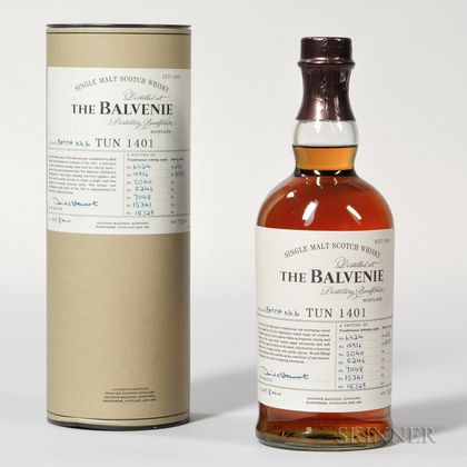 Balvenie Tun 1401, 1 750ml bottle (ot) 