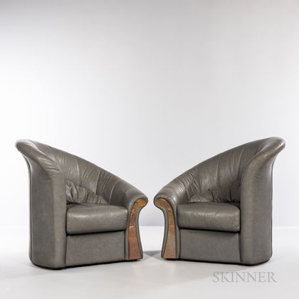 Two Paolo Portoghesi (Italian, 1931) for Mirabili Arte d'Abitare Elica Chairs