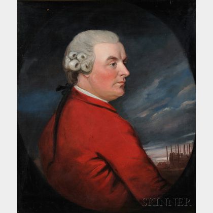 James Northcote (British, 1746-1831) Portrait of Major Edward Frere of the West Norfolk Militia, 1742-1819.
