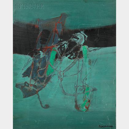 Tikashi Fukushima (Japanese, 1920-2001) Abstract