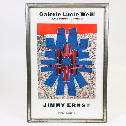 Jimmy Ernst and Peter Max Exhibition Posters