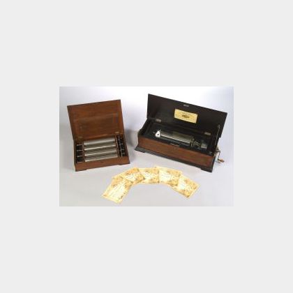 Ideal Sublime Harmony Interchangeable Musical Box