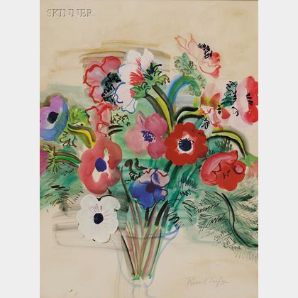 Raoul Dufy (French, 1877-1953) Anemones