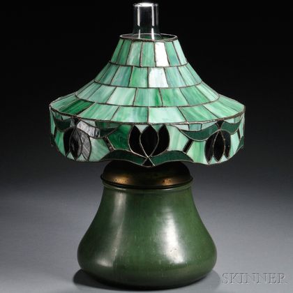 Hampshire Pottery Lamp 