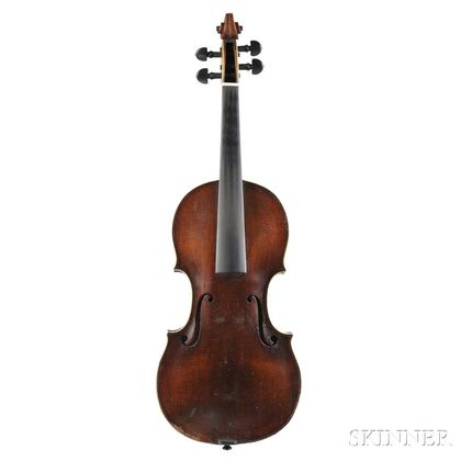 German Violin, Johann Gottfried Hamm