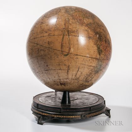 Ellen Fitz 12-inch Globe Manufactured by the Ginn Brothers