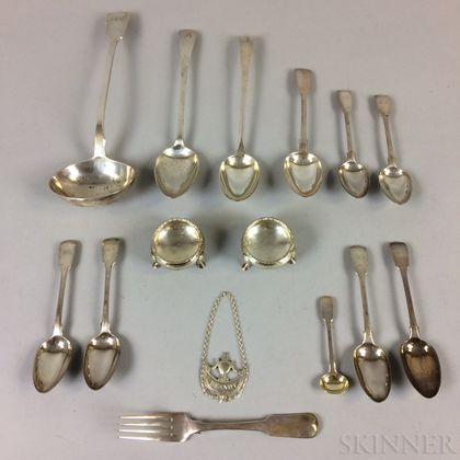 Fifteen Pieces of British Sterling Silver
