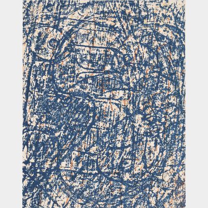 Max Ernst (German, 1891-1976) La forèt bleue