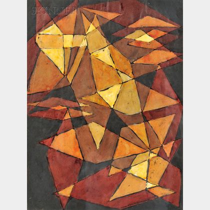 Garabed Der Hohannesian (American, 1908-1992) Crystal Forms