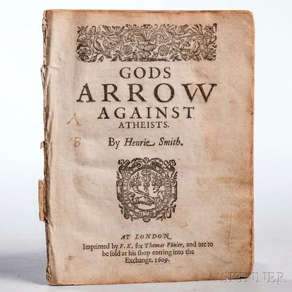Smith, Henrie (1550?-1591) Gods Arrow Against Atheists.